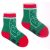 Yoclub ABS csúszásgátlós zokni 17/19 - zöld/piros/focipálya