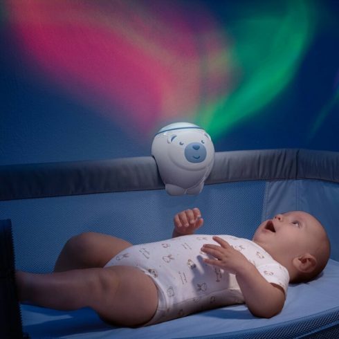 Chicco Jegesmedve projektor kiságyra, asztalra 0+ hó - kék 