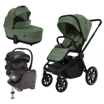   Zopa Move Cross 5 4in1 multifunkciós babakocsi szett + bázistalp - Rocky Green