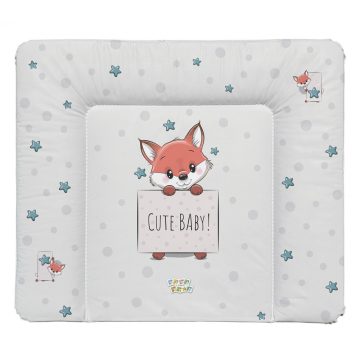   Babastar puha pelenkázó lap 75*72 cm - Levendula csillagos róka 