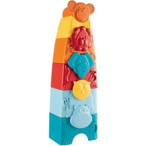 Chicco Állatos torony ECO+ 2in1 építőjáték 9 hó+