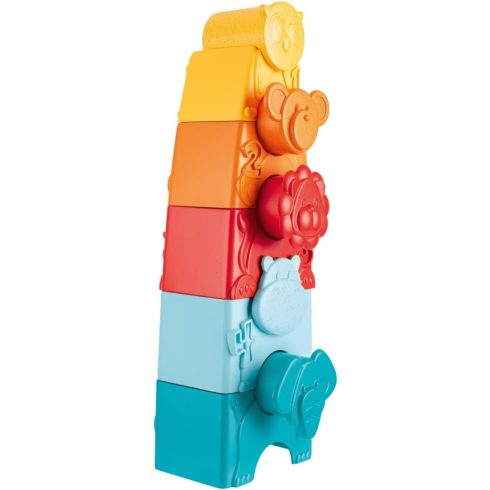 Chicco Állatos torony ECO+ 2in1 építőjáték 9 hó+