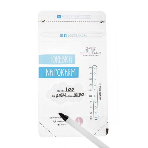 Bocioland tejtároló zacskó 200 ml - 30 db 