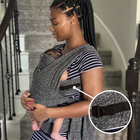 Chicco Boppy ComfyFit  Evolution hordozókendő
3,5 kg -15 kg - Grey