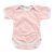 Vaganza Rövid ujjú, békanyakú body - Rózsaszín Szirmok (68)