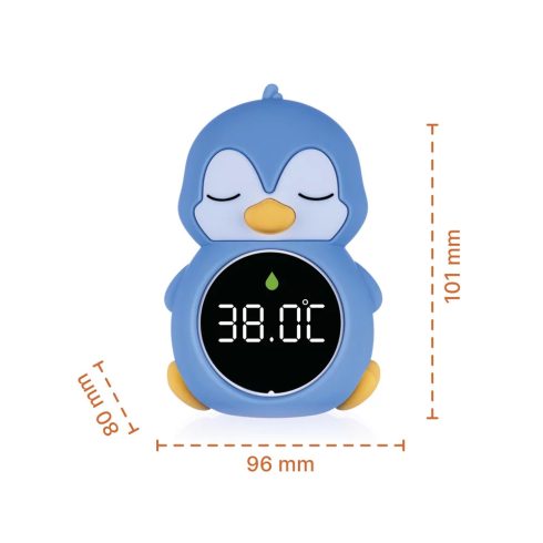 Zopa Szilikon digitális hőmérő 3 az 1-ben - Penguin
