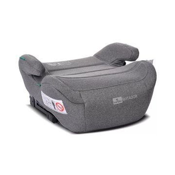   Lorelli Matador autós ülésmagasító ISOFIX 125-150 cm - Attach Grey