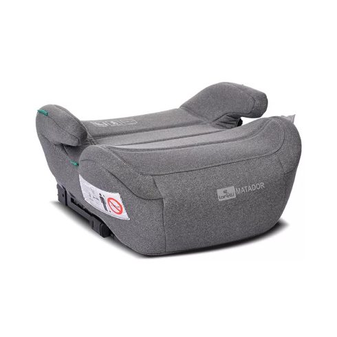 Lorelli Matador autós ülésmagasító ISOFIX 125-150 cm - Attach Grey