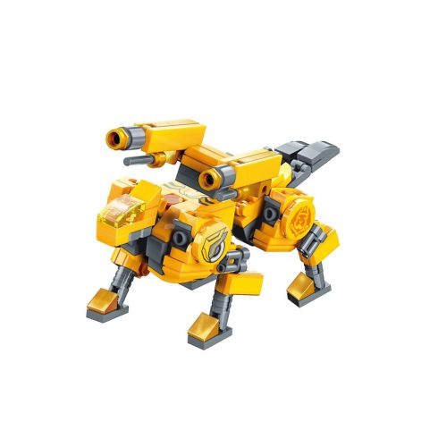 QMAN® 41213 készségfejlesztő építőjáték ÚJ: Csoda Kocka Lézerágyús Gepárd