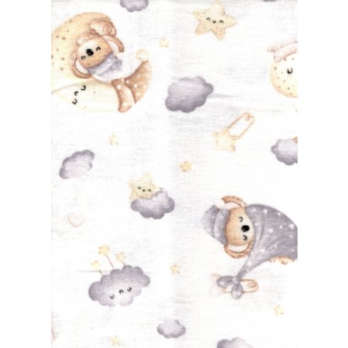 Flanel mintás pelenka  - koala maci