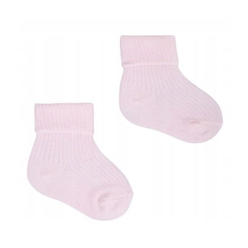 Yoclub pamut zokni 0-3 hó - v.rózsaszín 