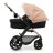   Kinderkraft Moov 2 + Mink pro 4:1 multifunkciós babakocsi - Sande beige
