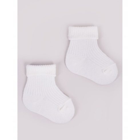 Yoclub pamut zokni 3-6 hó - natúr