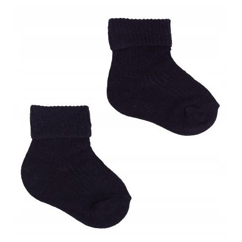 Yoclub pamut zokni 0-3 hó - fekete