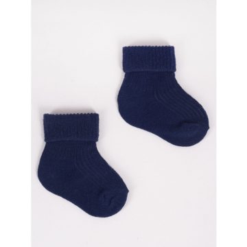 Yoclub pamut zokni 6-9+ - sötétkék