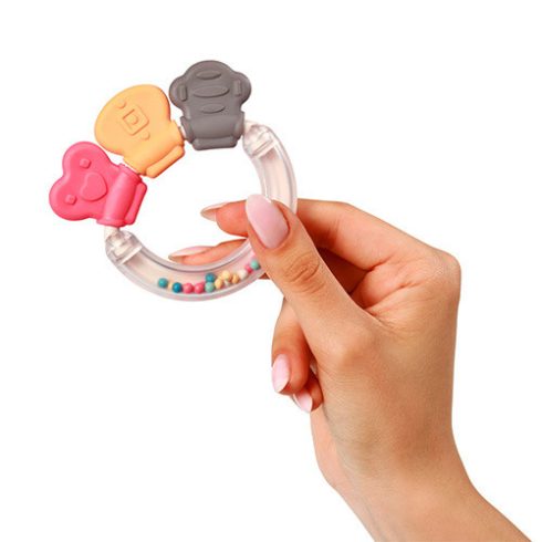 BabyOno csörgő rágóka 3hó+ (1595)