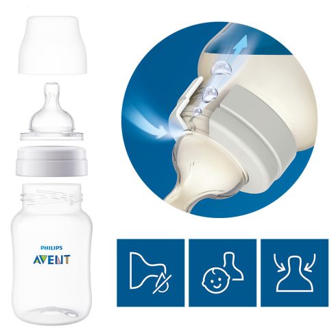 Philips AVENT SCY106/01 Cumisüveg Anti-colic 330ml 3hó+