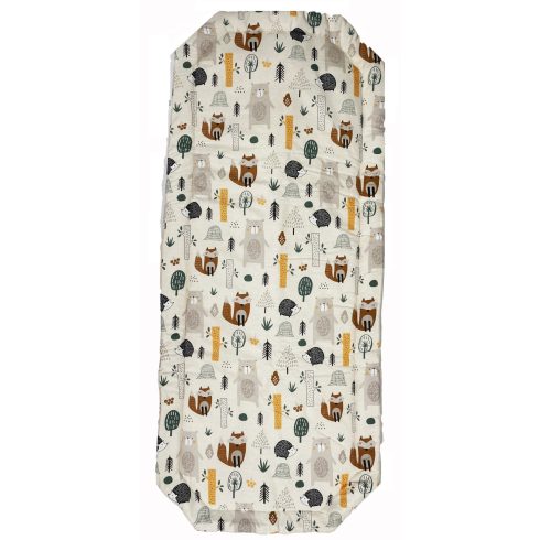 Baby Bruin Óvodai derékalj  124*52cm (+-2cm) - róka,süni,maci