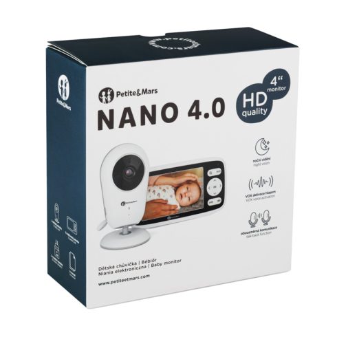 PETITE&MARS digitális bébiőr NANO 4.0
