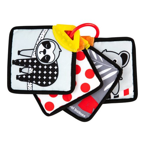 Canpol babies Szenzoros puha kártyák rágókával BabiesBoo  0+hó 