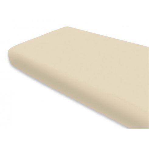 Baby Shop pamut,gumis lepedő 70*140 cm  - nugát