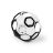   Bright Starts Oball RATTLE GOALS™ 10 cm - Black & White 0hó+