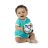   Bright Starts Oball RATTLE GOALS™ 10 cm - Black & White 0hó+