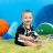   Bright Starts Oball RATTLE GOALS™ 10 cm - Black & White 0hó+