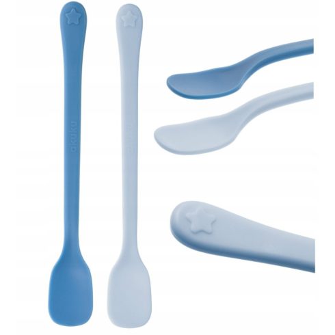 Akuku hosszúnyelű kanál 2 db - kék