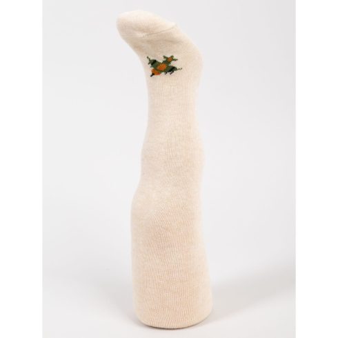 Yoclub pamut harisnyanadrág (68-74) - beige/elefánt