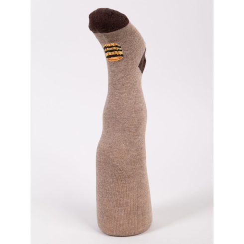 Yoclub pamut harisnyanadrág (80-86) - barna/mackó