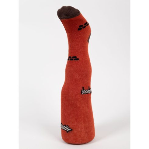 Yoclub pamut harisnyanadrág (68-74) - bordó/dömper