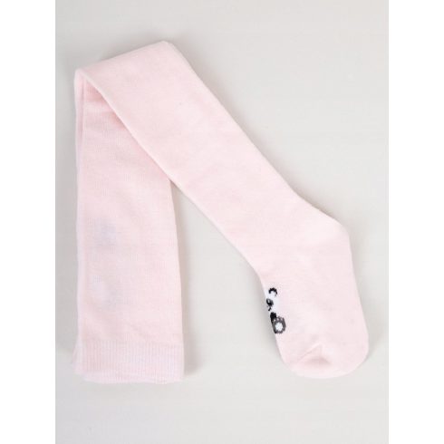 Yoclub pamut harisnyanadrág (68-74) - rózsaszín/panda