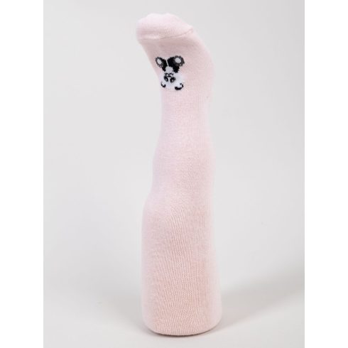 Yoclub pamut harisnyanadrág (68-74) - rózsaszín/panda