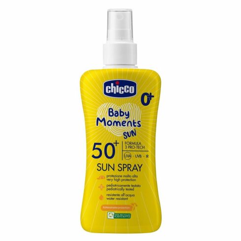 Chicco Fényvédő spray SPF 50+, 150 ml 0m+