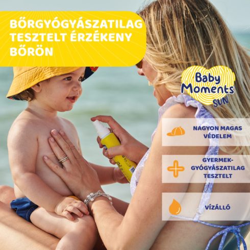 Chicco Fényvédő spray SPF 50+, 150 ml 0m+