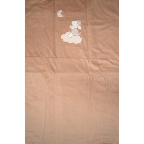 Trimex bélelt plüss takaró 70x100cm - bárány mogyoró 