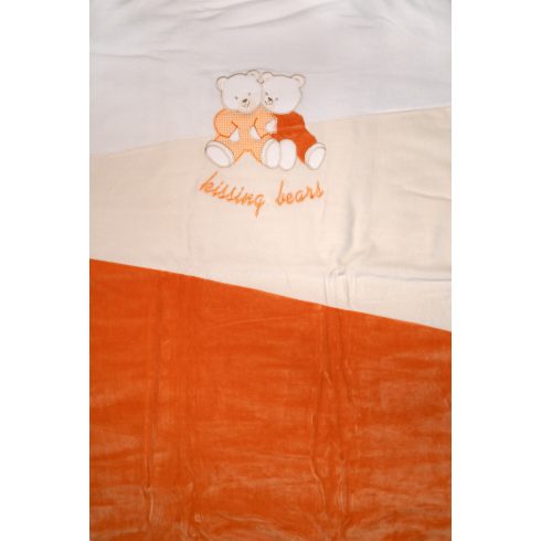 Trimex bélelt plüss takaró 70x100cm - ölelő macik három színű