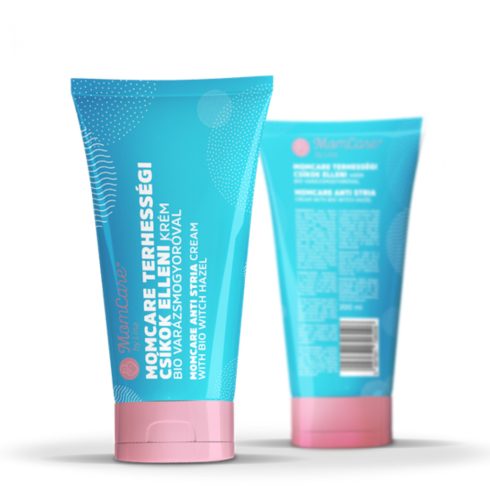 MomCare Terhességi csíkok elleni krém bio varázsmogyoróval 200 ml