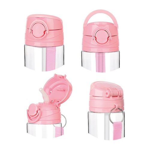 Titiz szívószálas kulacs 500ml - Happy animals