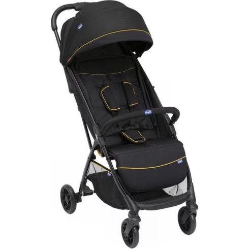Chicco GLEE babakocsi 0-22 kg automata csukódással - Uneven Black