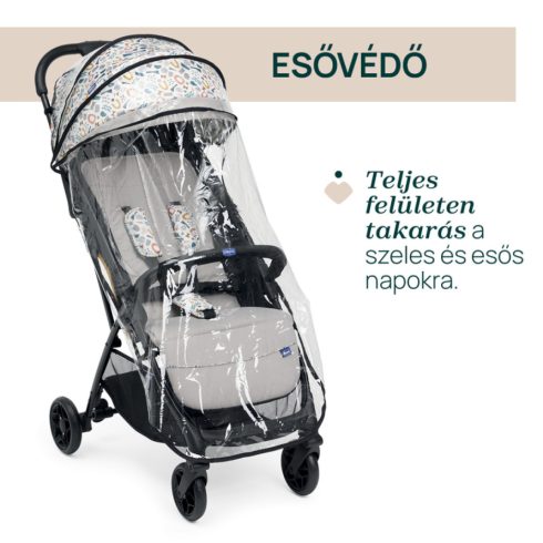 Chicco GLEE babakocsi 0-22 kg automata csukódással - Joking Beige
