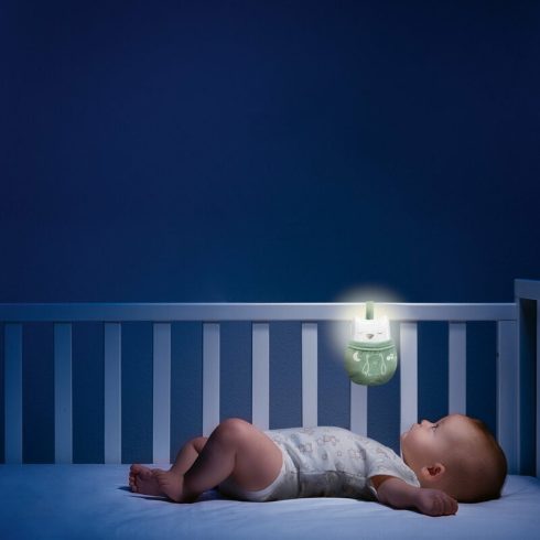 Chicco Day & Night Owl zenélő csörgő és éjszakai fény kiságyjáték 0 hó+