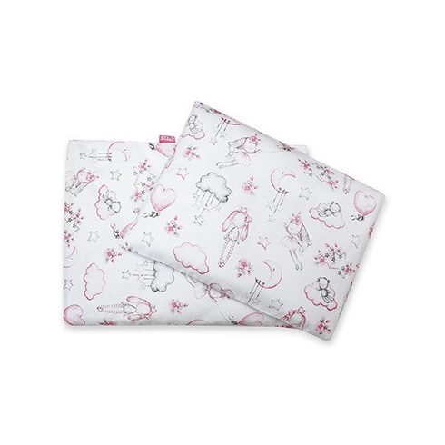 Scamp ágynemű huzat 70*90 cm - Pink Clouds