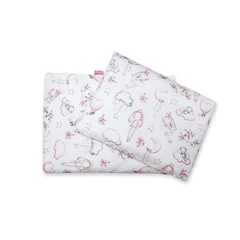 Scamp ágynemű huzat 70*90 cm - Pink Clouds