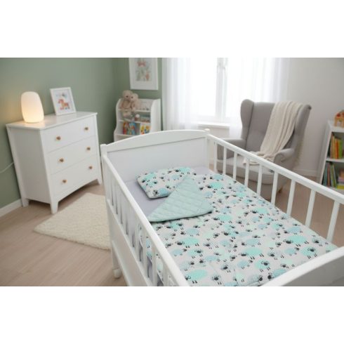 Scamp velvet ágynemű garnitúra 75x100 cm - Sheeps
