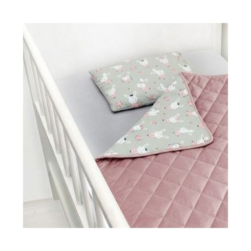 Scamp velvet ágynemű garnitúra 75x100 cm - Rabbit
