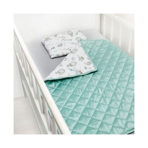 Scamp velvet ágynemű garnitúra 75x100 cm - Air Ballon