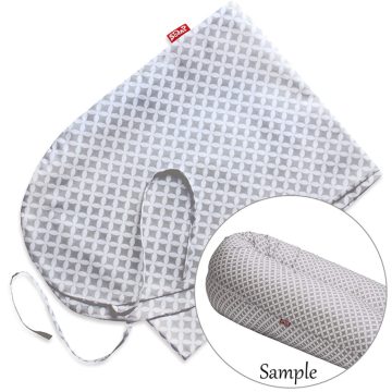   Scamp Formázható univerzális szoptatós párna pamut huzat - Pick Gray