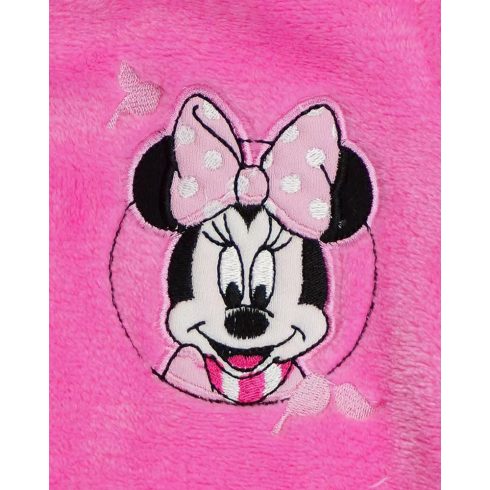 Kapucnis wellsoft baba overál Minnie egér mintával (62) - pink